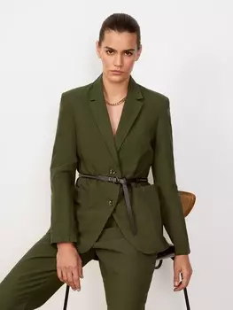 Льняной жакет S(44)