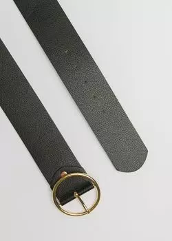 Лаконичный черный ремень (100)