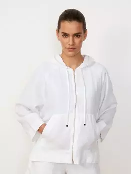 Легкая куртка изо льна S(44)