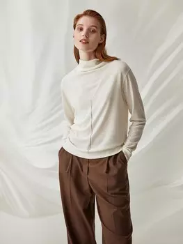 Легкий джемпер из трикотажа XS(42)