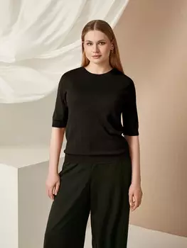 Легкий джемпер с коротким рукавом M(46)