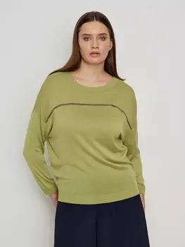 Легкий джемпер с монилью M(46)