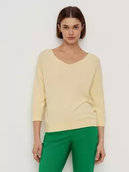 Легкий джемпер с V-вырезом S(44)