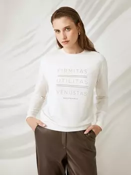 Лонгслив из трикотажа S(44)