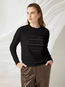 Лонгслив из трикотажа S(44)