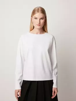 Лонгслив с вышивкой пайетками S(44)