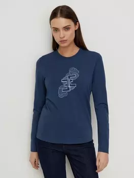 Лонгслив с вышивкой XS(42)