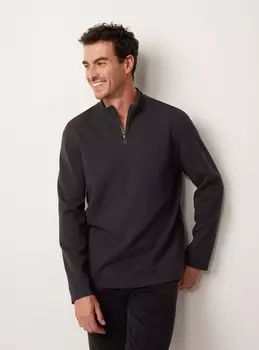 Лонгслив с застежкой на молнию S(48)