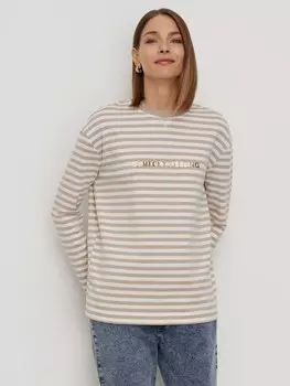 Лонгслив в полоску XS(42)
