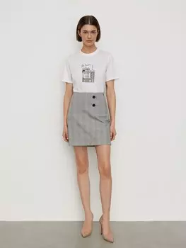 Мини-юбка на запах ELIS