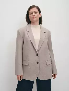 Однобортный жакет с шерстью LALIS