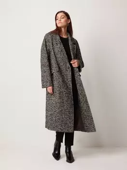 Пальто двубортное полушерстяное M(46)