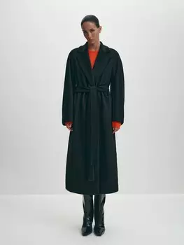 Пальто-халат с шерстью ELIS