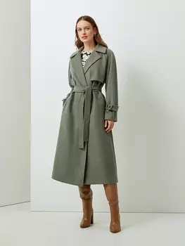 Пальто-миди шерстяное XS(42)