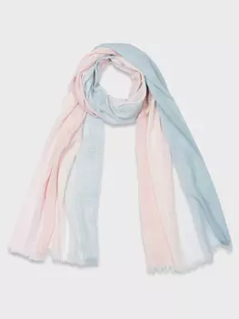 Палантин с бахромой и эффектом деграде (70*180)