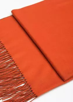 Двусторонний шарф с добавлением кашемира (70*180)