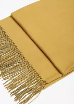 Двусторонний шарф с добавлением кашемира (70*180)