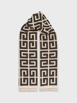 Палантин с орнаментом "меандр" (70*184+2cm)