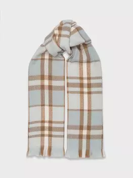 Палантин с клетчатым принтом (67*180cm)