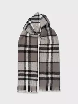 Палантин с клетчатым принтом (67*180cm)