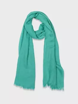 Широкий палантин с бахромой (100*190)