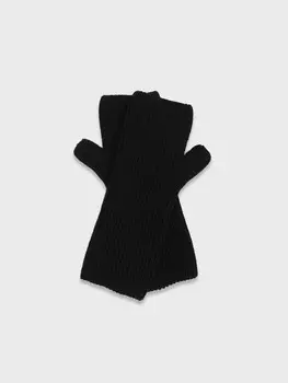 Митенки черного цвета (16 (8))