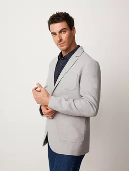 Пиджак с шерстью XXL(56)