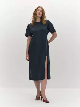 Платье длины миди в классическом стиле M(46)