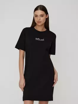 Платье-футболка хлопковое S(44)