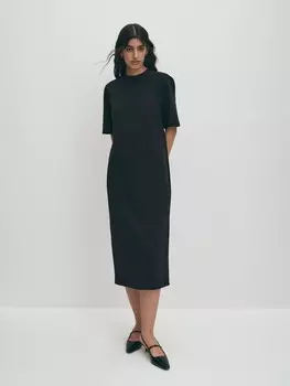 Платье-футболка из трикотажа ELIS