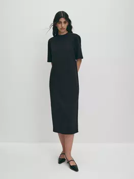 Платье-футболка из трикотажа XS(42)