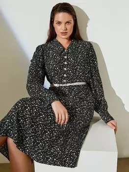 Платье из вискозного шелка XL(50)