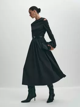 Платье комбинированное ELIS