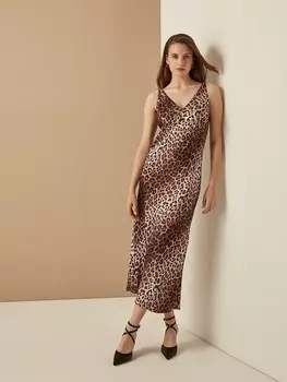 Платье-миди без рукавов (46)