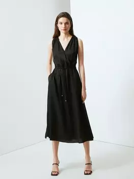 Платье-миди без рукавов S(44)