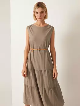 Платье-миди без рукавов S(44)