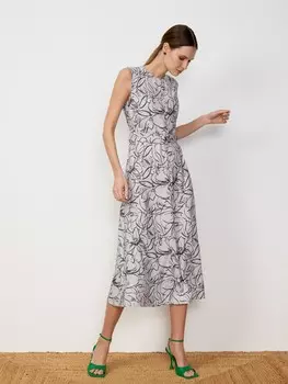 Платье-миди без рукавов S(44)