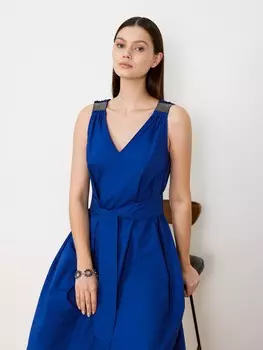 Платье-миди из хлопка S(44)