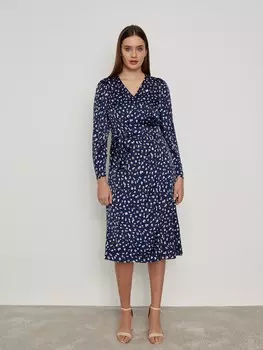 Платье-миди из вискозы LALIS