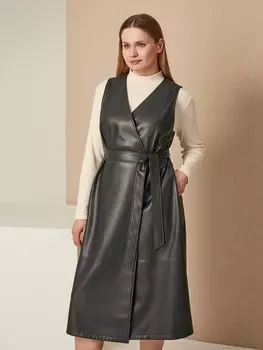 Платье-миди на запах XL(50)