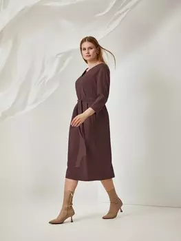 Платье-миди приталенное XL(50)