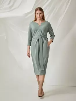 Платье-миди приталенное XL(50)