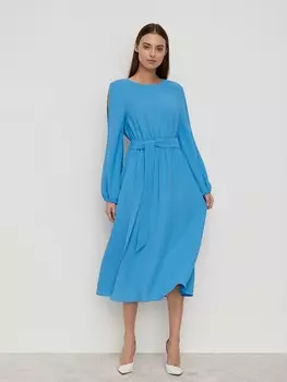 Платье-миди с длинным рукавом XS(42)