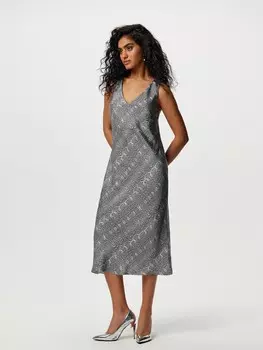 Платье-миди с принтом ELIS