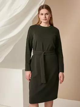 Платье-миди трикотажное XL(50)