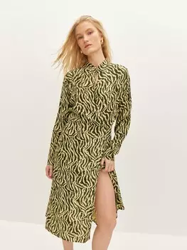 Платье на запах из вискозы XS(42)