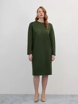 Платье прямое из трикотажа M(46)