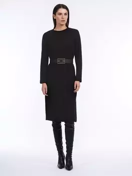 Платье прямое из трикотажа XS(42)