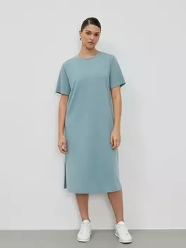 Платье прямое трикотажное L(48)