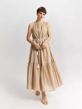 Платье с драпировками XS(42)